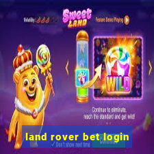 land rover bet login